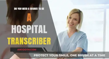 Hospital Transcription Careers: Degree Required or Not?