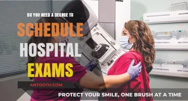 Hospital Exam Scheduling: Degree Requirement or Skill-Based Role?
