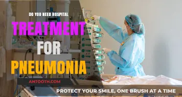 Hospital Treatment for Pneumonia: When is it Necessary?