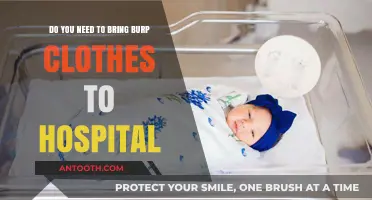 Hospital Packing Essentials: Should Burp Cloths Be on Your List?