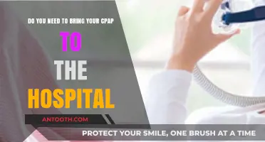 Hospital Stays and CPAP: Should You Bring Your Machine?