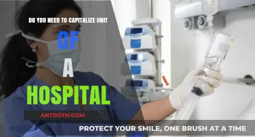Capitalizing Hospital Units: Essential Rules for Clear Medical Communication