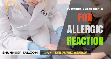 Hospital Stay for Allergic Reactions: Necessary or Not?