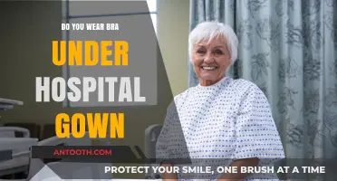 Hospital Gowns and Bras: What's the Norm?