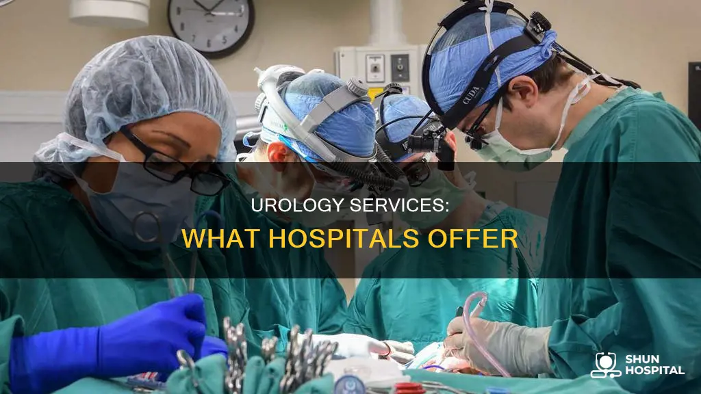 does a hospital have urology in it
