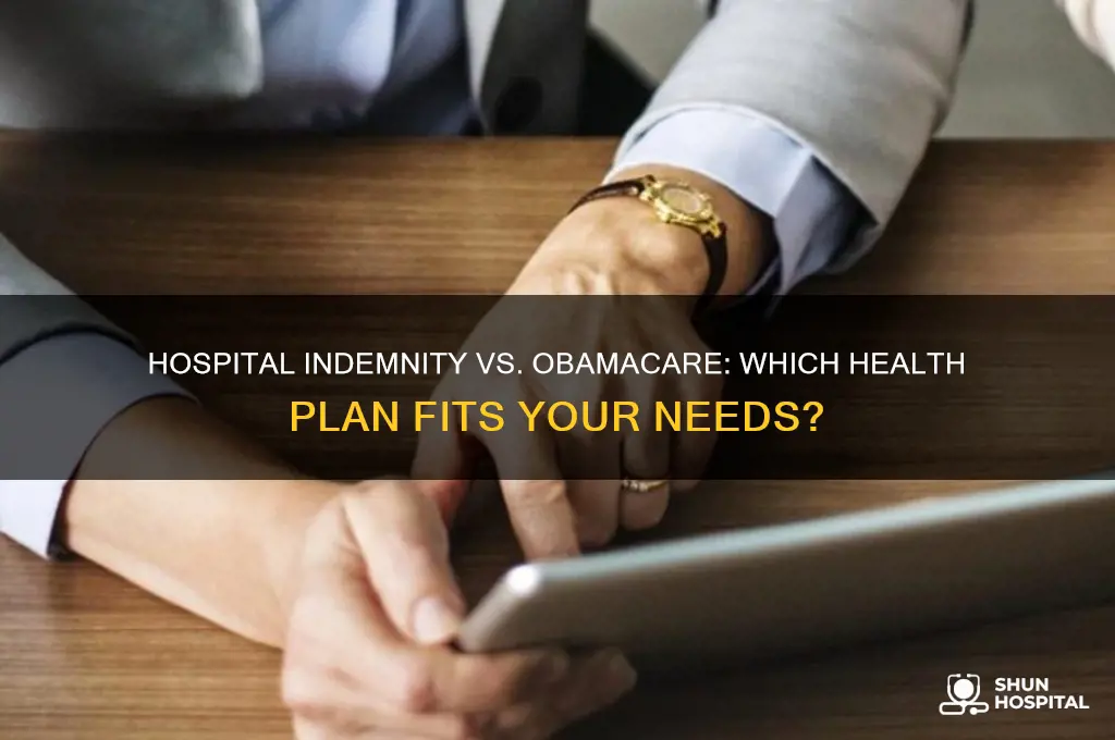does a hospital indemnity plan replace an obamacare plan