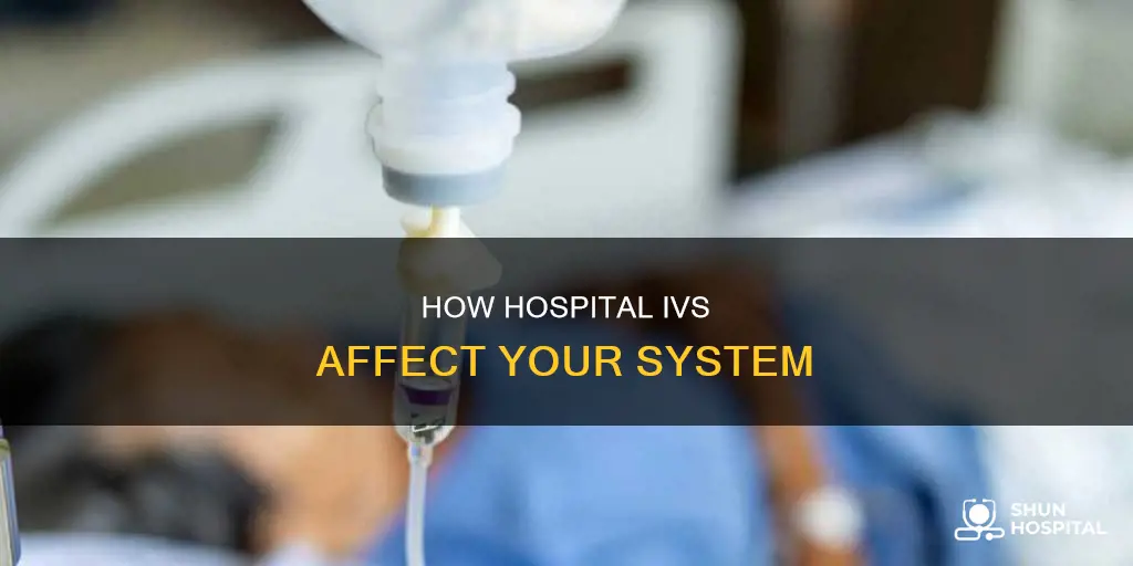 does a hospital iv clean your system