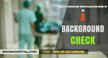 Psychiatric Hospitalization and Background Checks: What Really Shows Up?