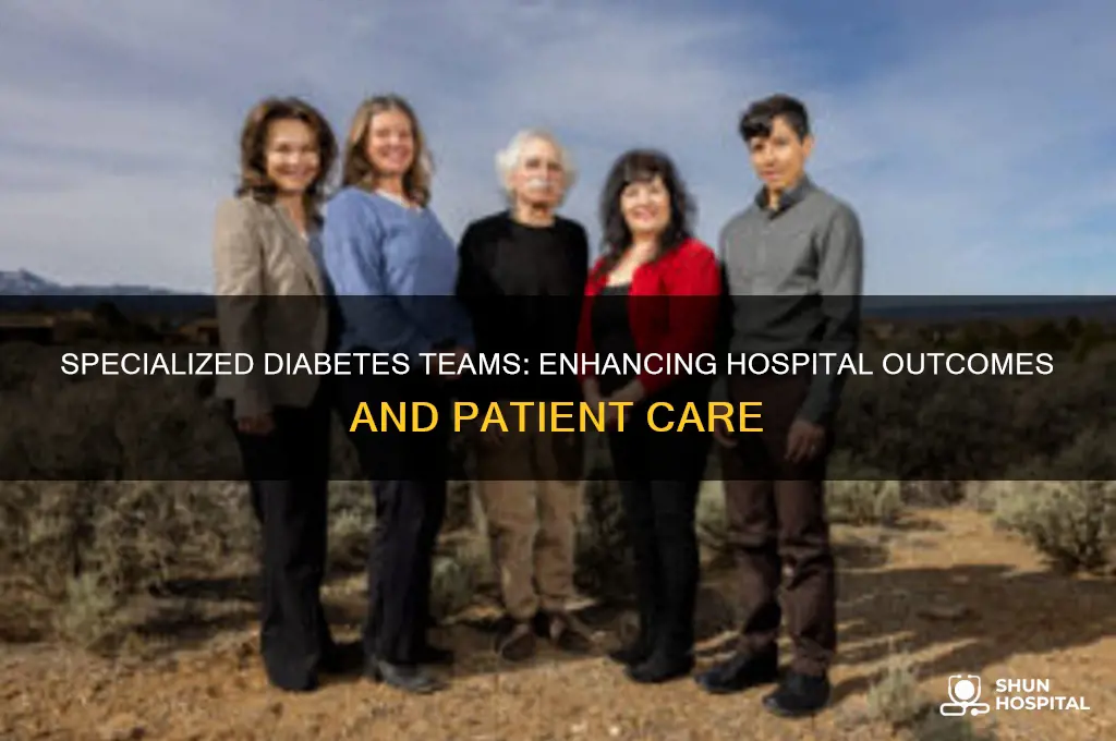 does a specialized diabetes management team improve hospital outcomes
