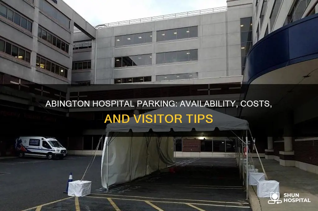 does abington hospital have parking