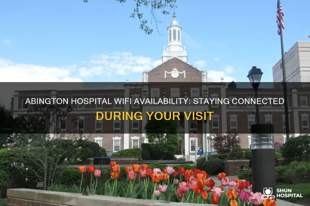 does abington hospital have wifi