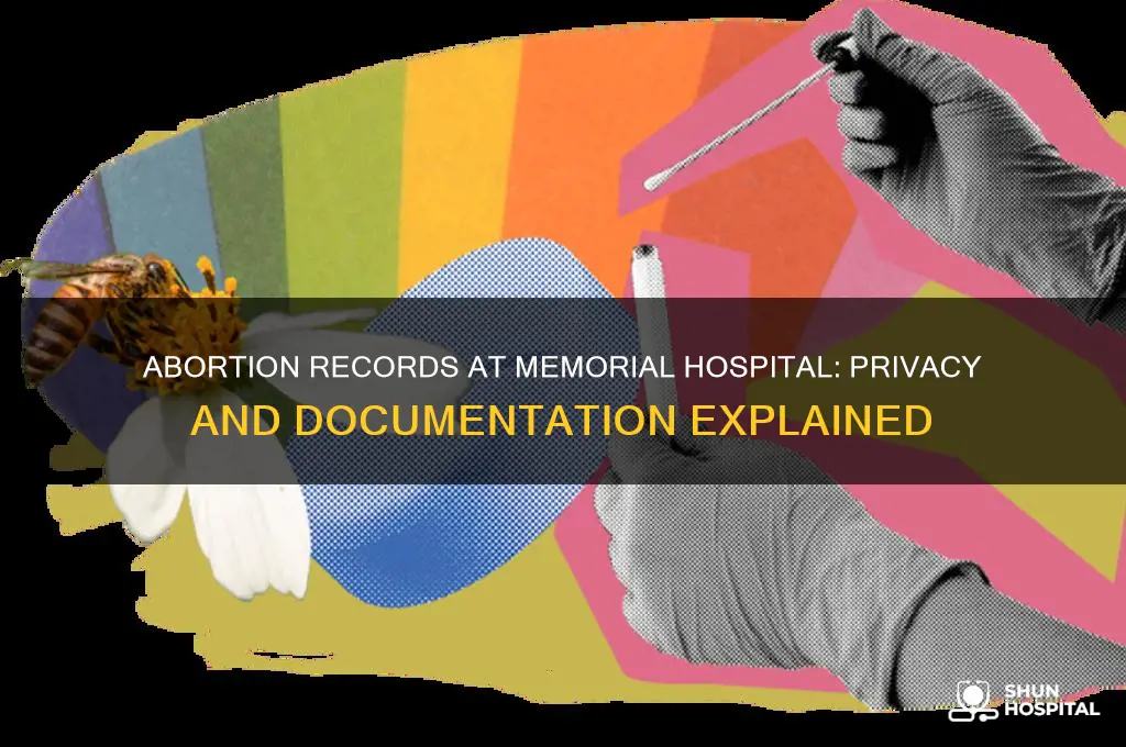 does abortion show up on medical records memorial hospital
