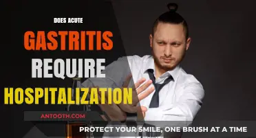 Acute Gastritis: When Hospitalization Becomes Necessary for Recovery