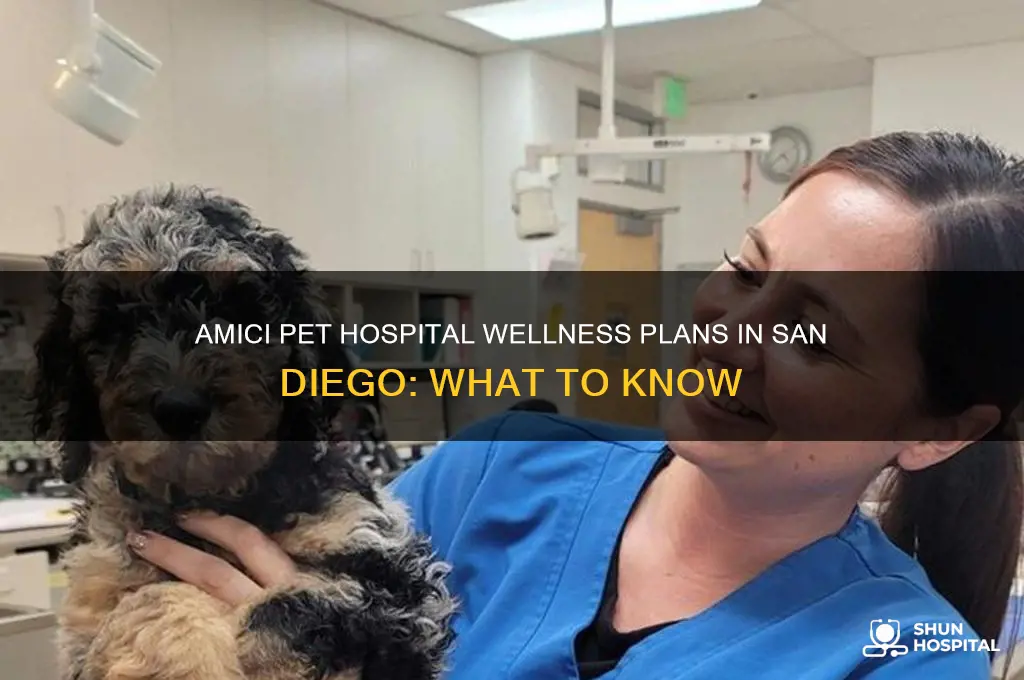 does amici pet hospital have wellness plans san diego