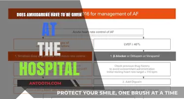 Amiodarone Administration: Hospital Requirement or Home Management Option?