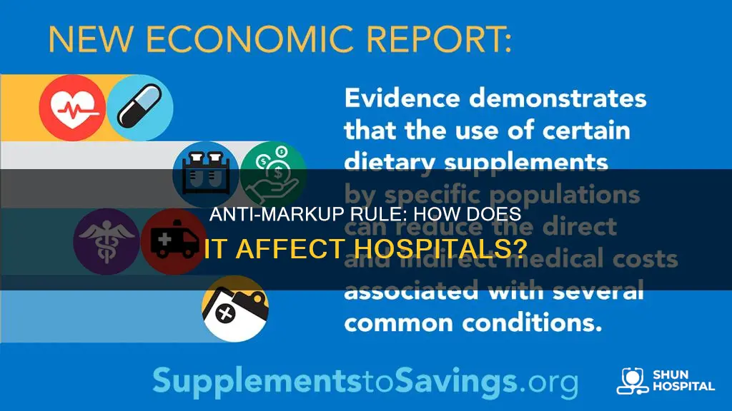 does anti markup rule apply to hospitals