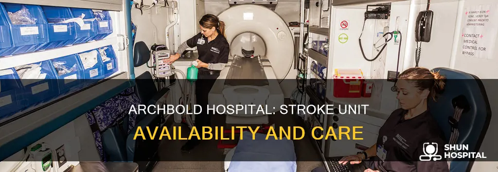 does archbold hospital have a stroke unit