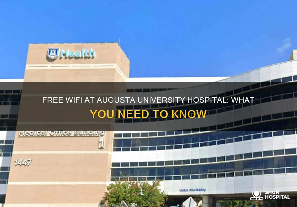 does augusta university hospital have free wifi