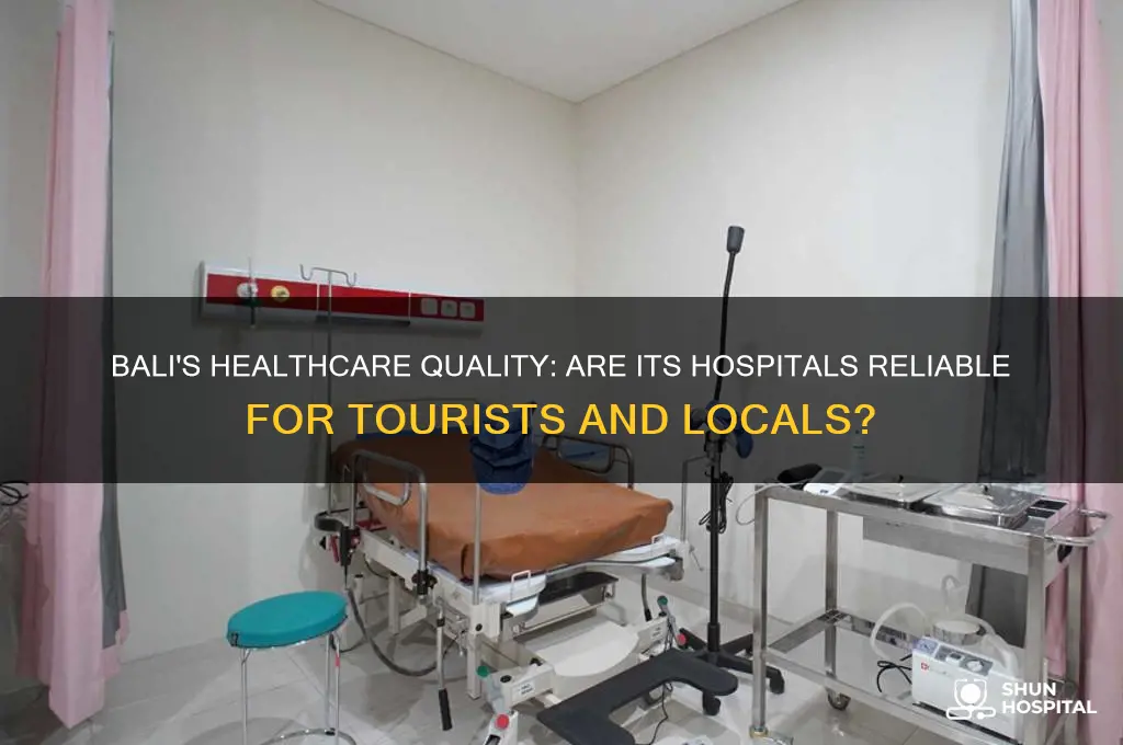 does bali have good hospitals