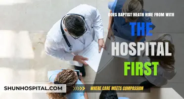 Does Baptist Health Prioritize Internal Hiring for Hospital Positions?