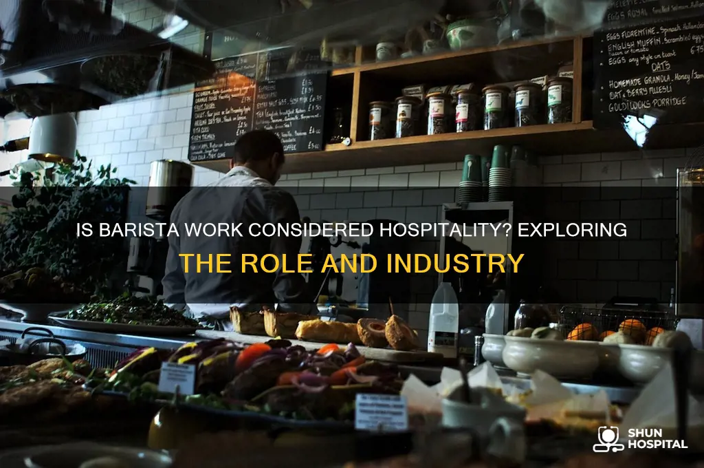 does barista count as hospitality