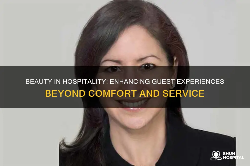 does beauty come under hospitality