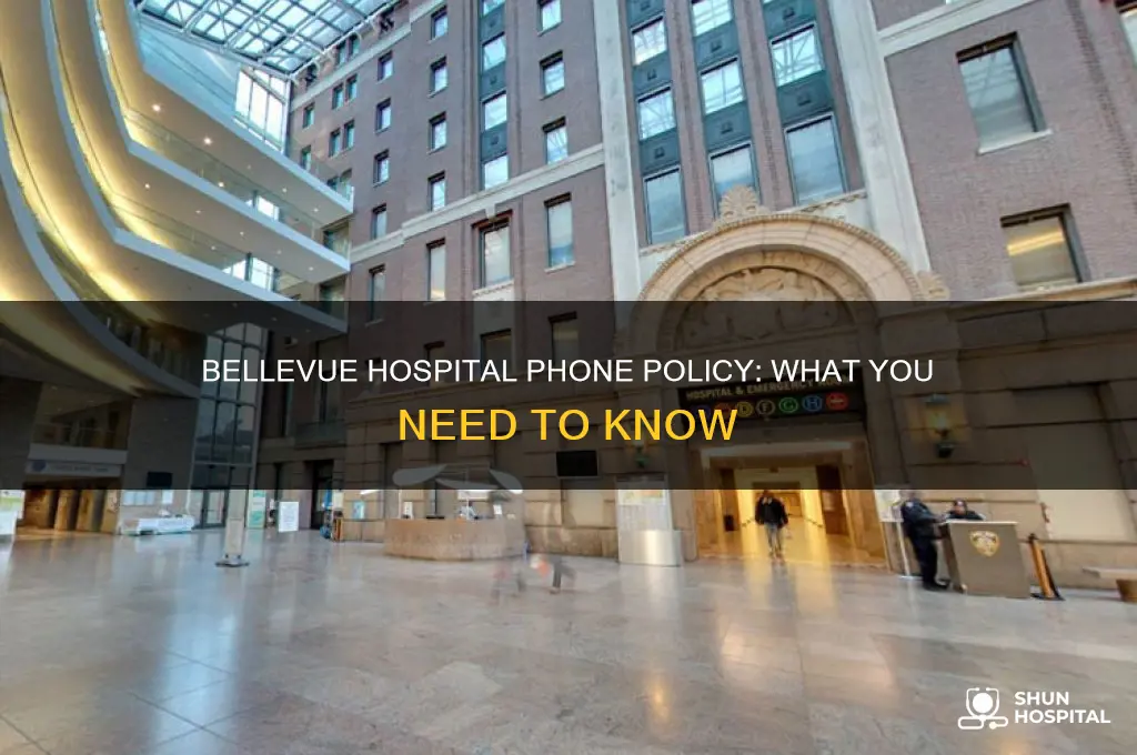 does bellevue hospital allow phones