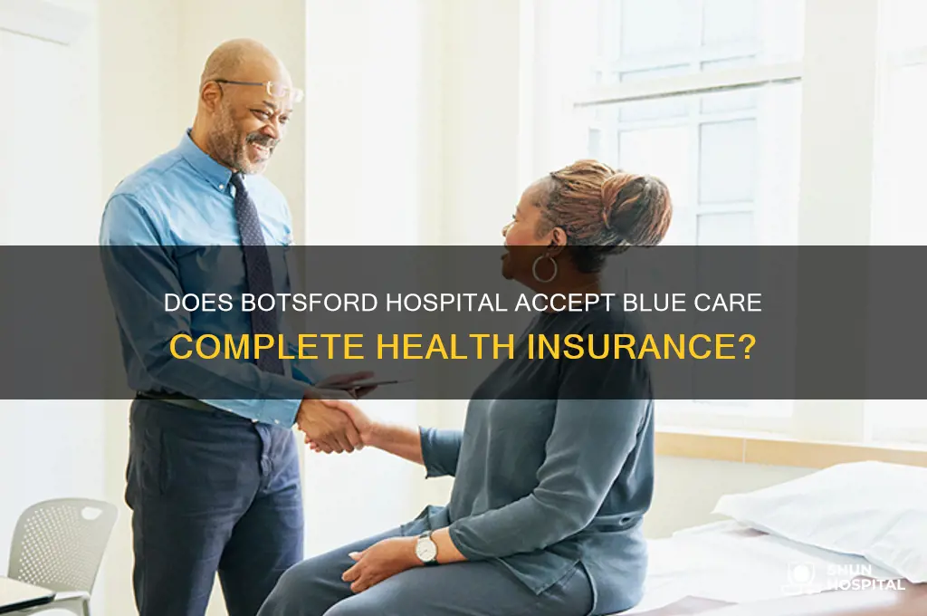 does botsford hospital accept blue care complete health insurance