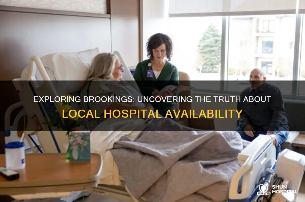 does brookings have a hospital