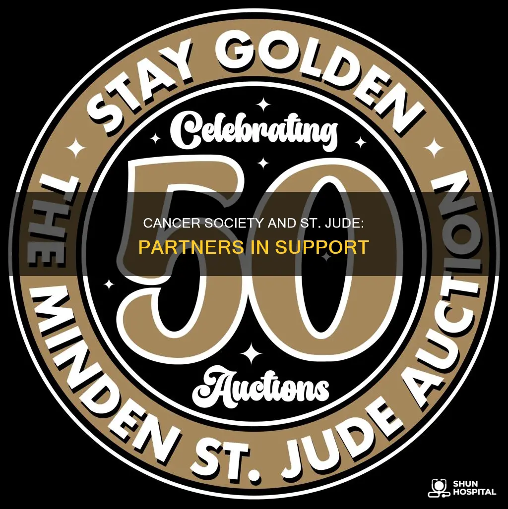 does cancer society support saint jude hospital