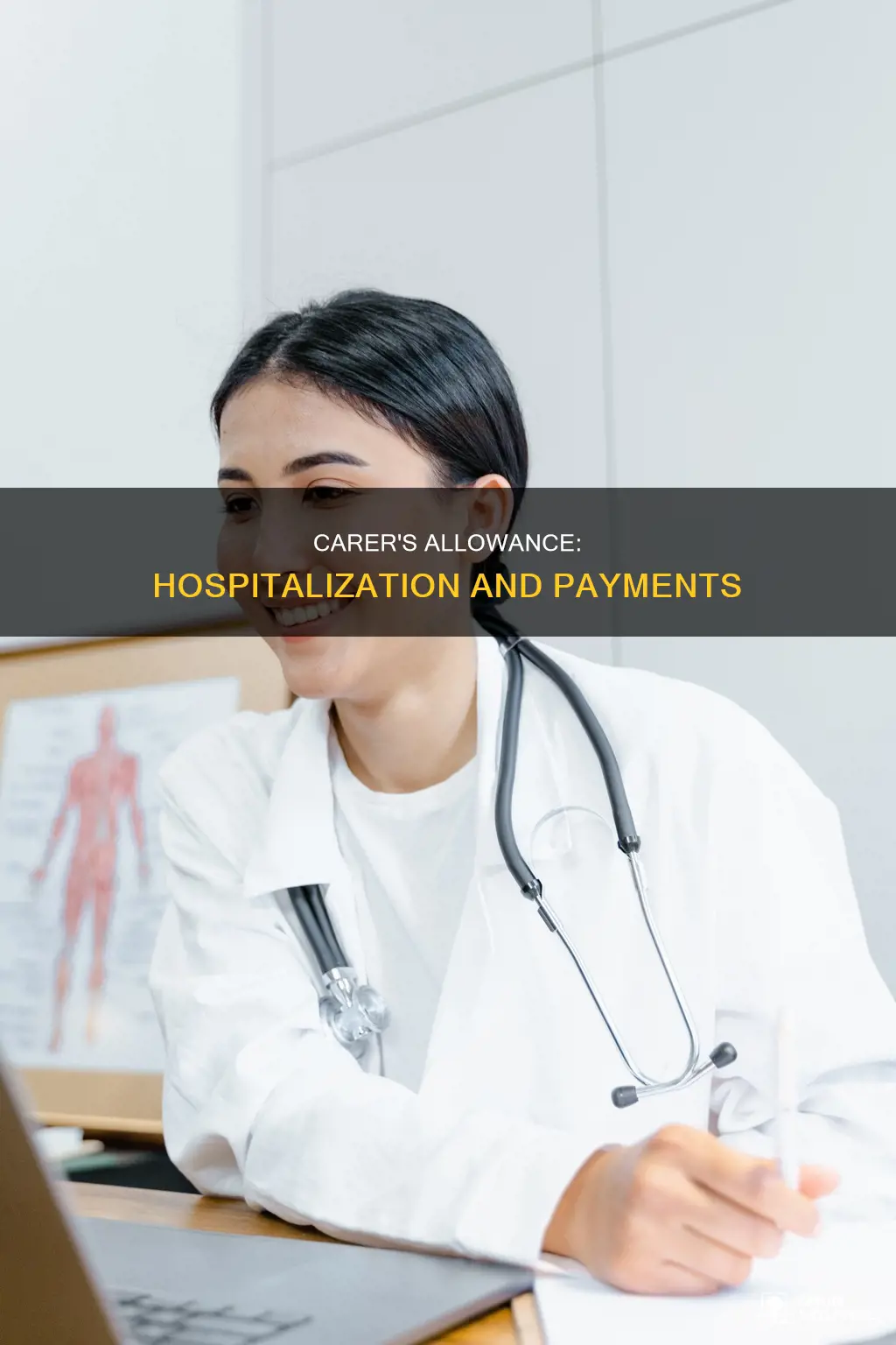 does carers allowance stop if in hospital