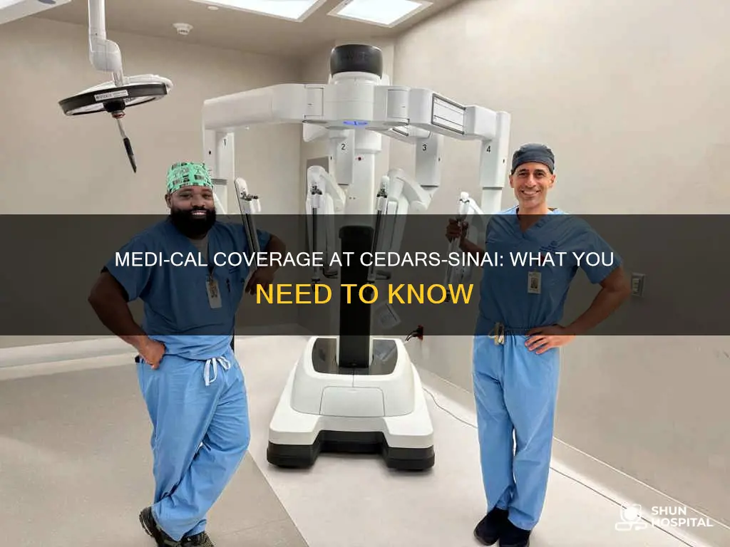 does cedars sinai hospital accept medi cal