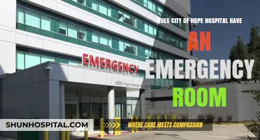 City of Hope Hospital: Emergency Room Availability Explained