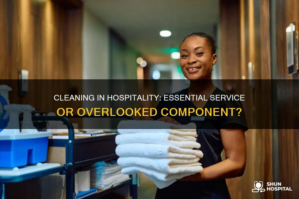 does cleaning fall under hospitality