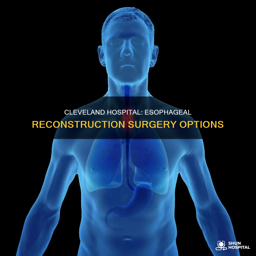 does cleveland hospital do esophageal reconstruction surgery
