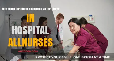 Does Clinic Experience Count as Hospital Experience for Nurses?