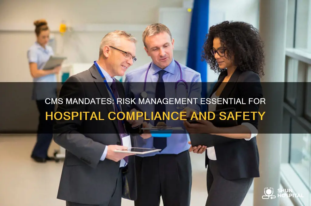 does cms require for hospitals to have risk managment