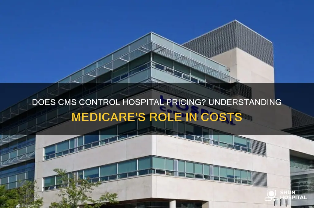 does cms set hospital prices
