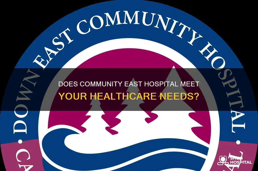 does commnuity east hospital