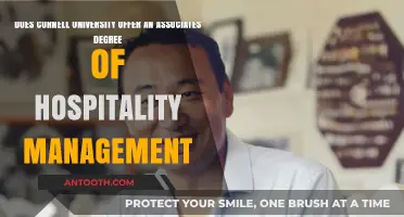 Does Cornell University Offer an Associate's Degree in Hospitality Management?