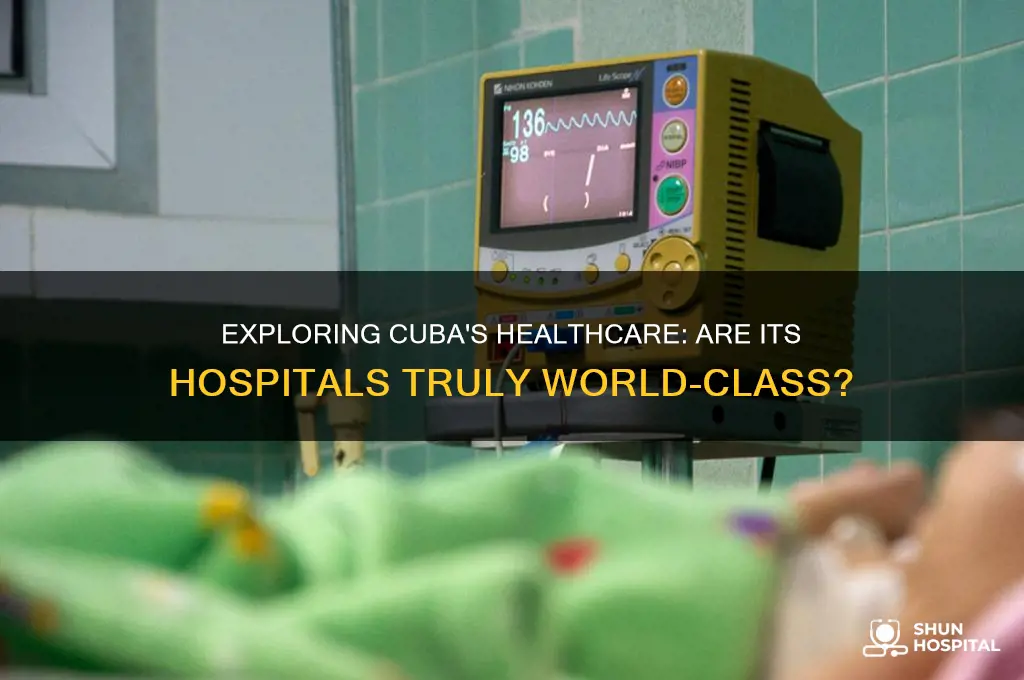 does cuba have good hospitals