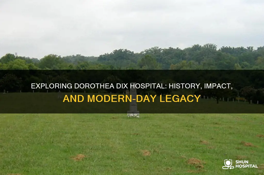 does dorothea dix hospital