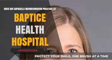 Dr. Capacelli's Neurosurgery Practice: Is Baptist Health Hospital Affiliated?