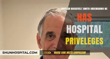 Dr. Roosevelt Smith Greensboro NC: Hospital Privileges Explained
