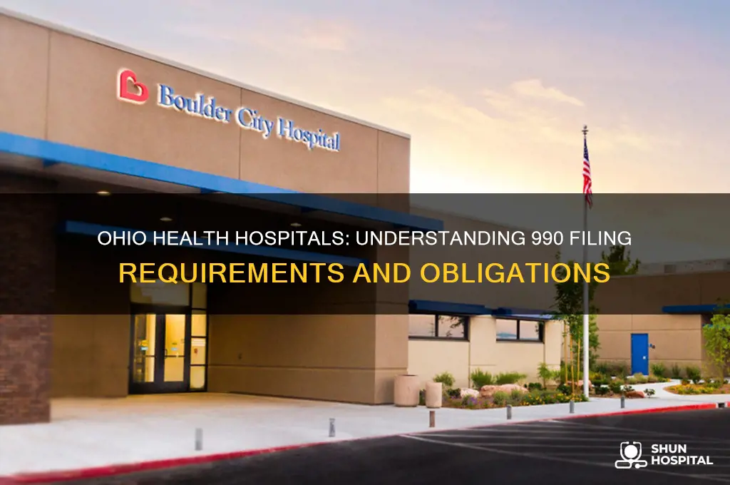 does each ohio healh hospital need to do a 990