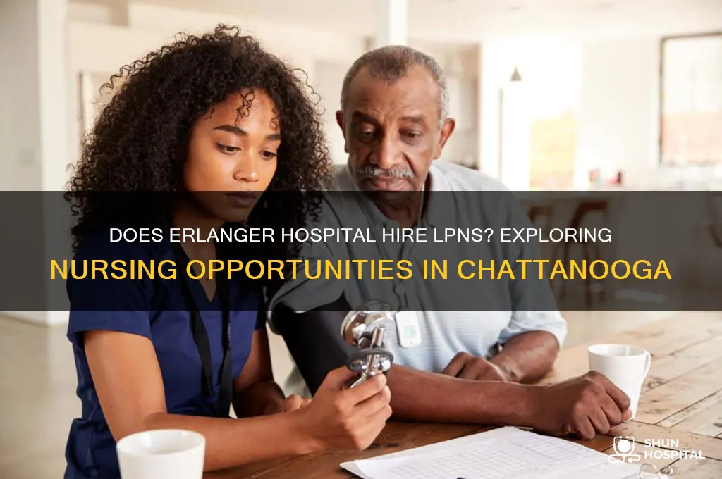 does earlanger hospital hire lpns