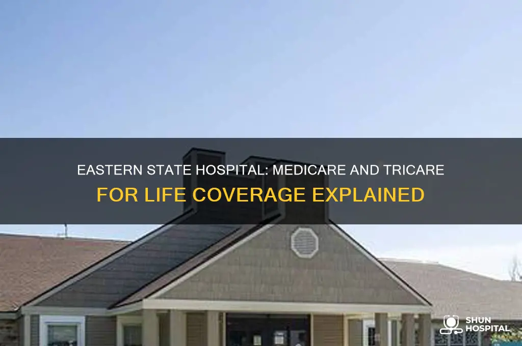 does eastern state hospital accept medicare and tricare for life