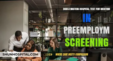 Einstein Hospital Pre-Employment Screening: Nicotine Testing Policies Explained