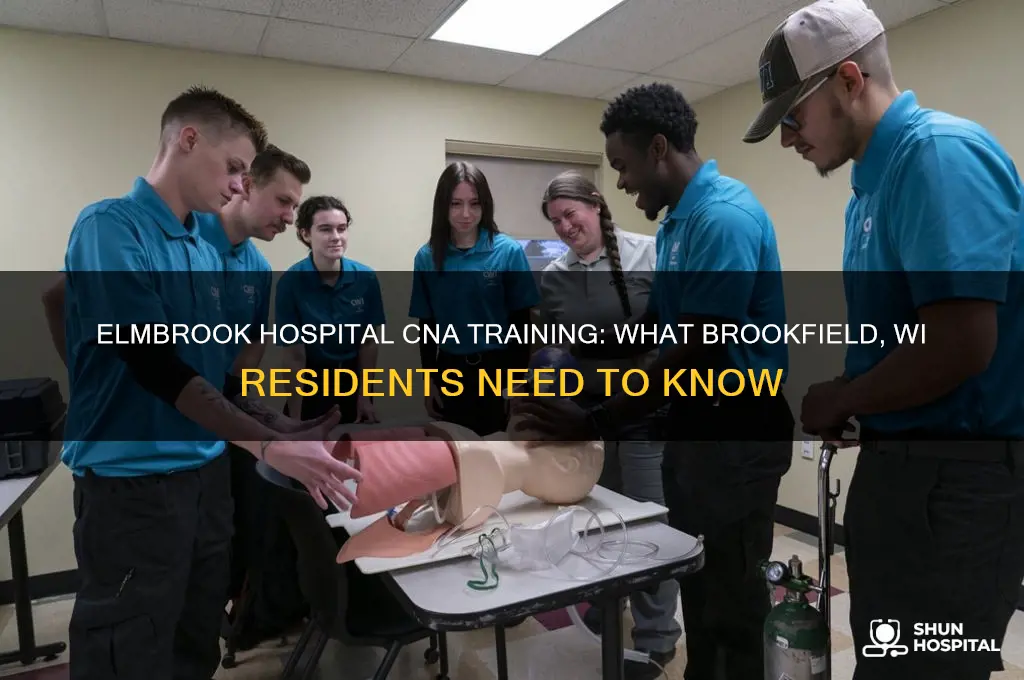 does elmbrook hospital in brookfield wi offer cna training