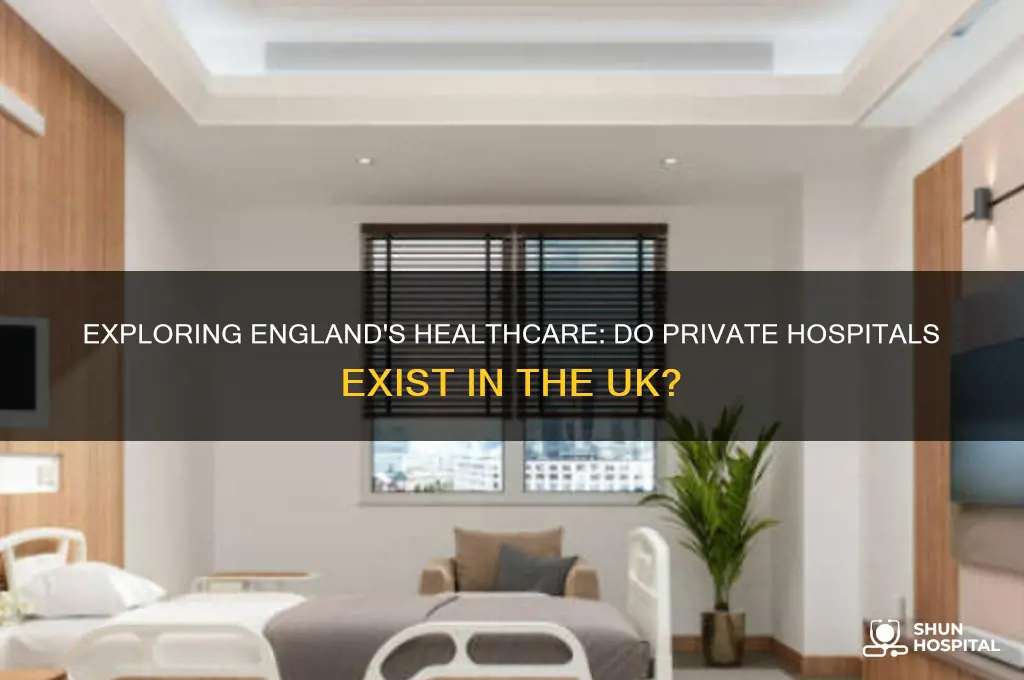 does england have private hospitals